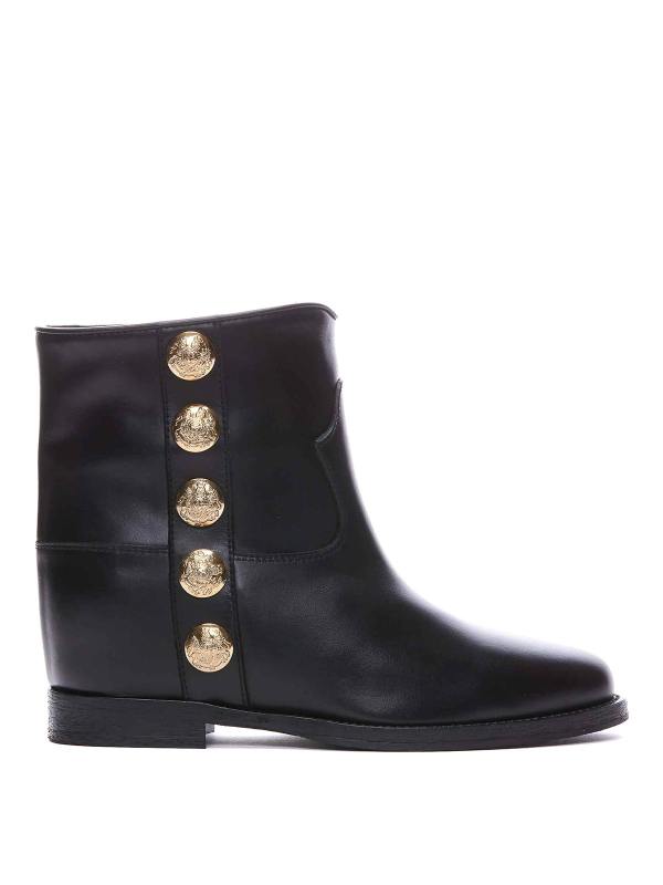 Via Roma 15 Bottines - Noir