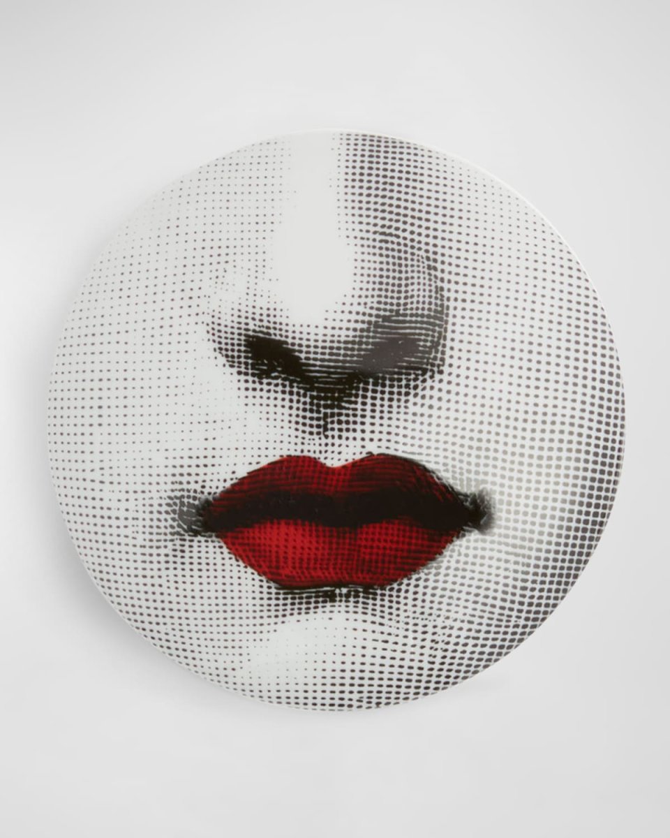 Tema e Variazioni n.397 Red Lips Round Box