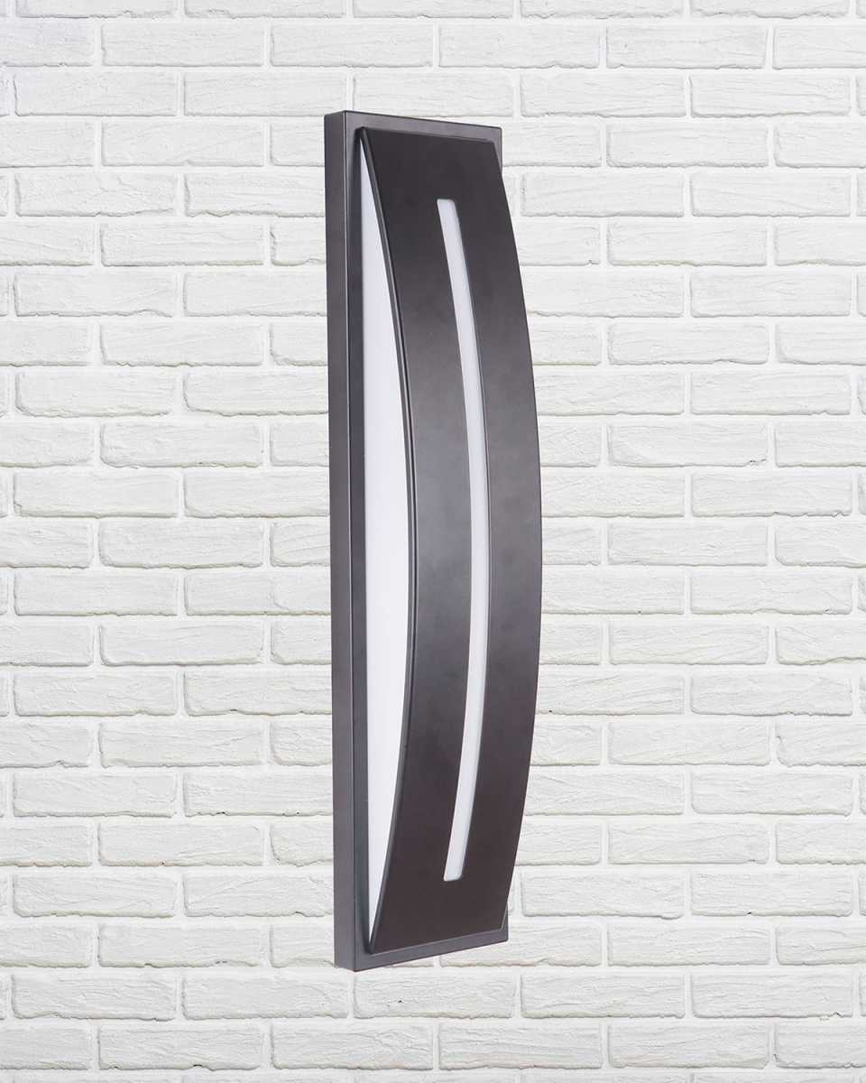 Luna 1-Light Medium LED Outdoor Pocket Sconce