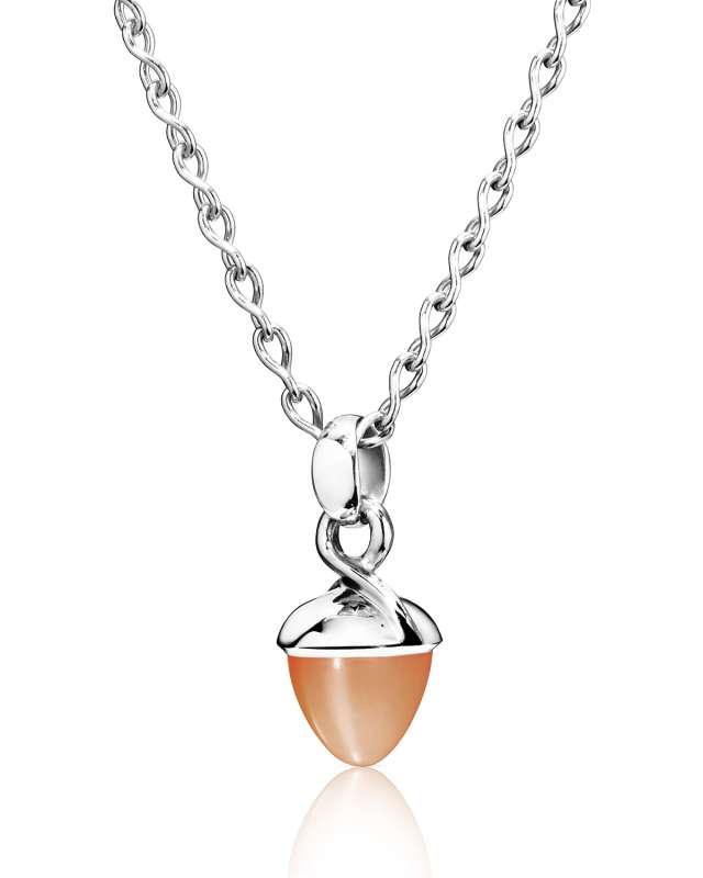 Mikado Bouquet Brown Moonstone Pendant