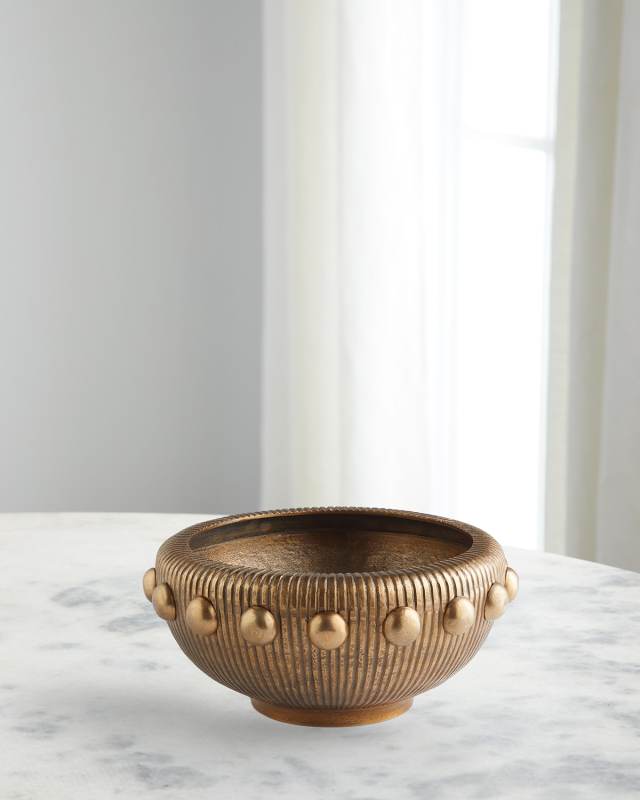 Batten Brass Bowl