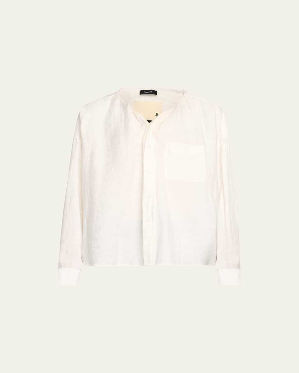 Twisted Long-Sleeve Shirt