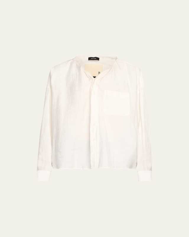 Twisted Long-Sleeve Shirt