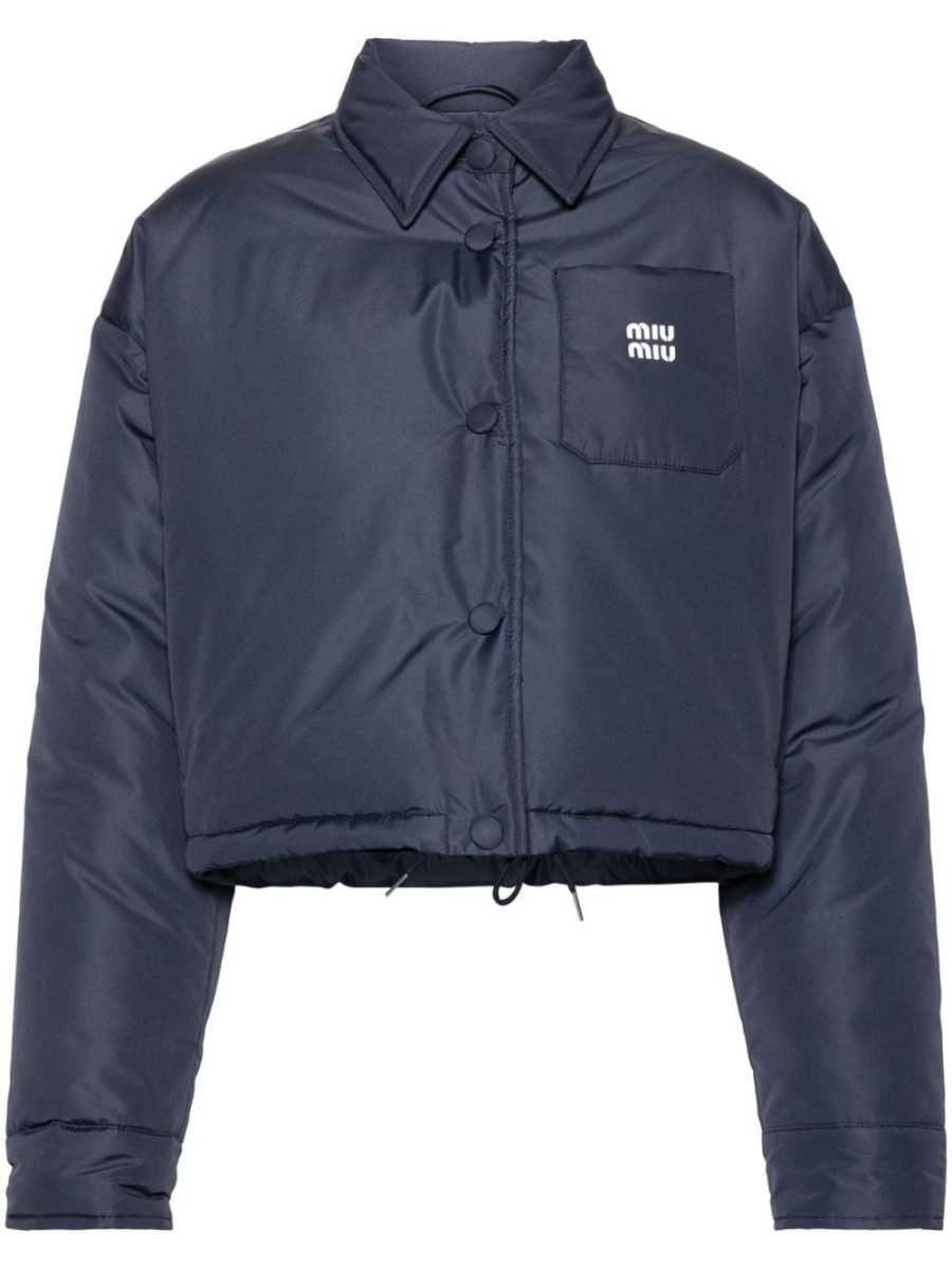 cropped puffer jacket