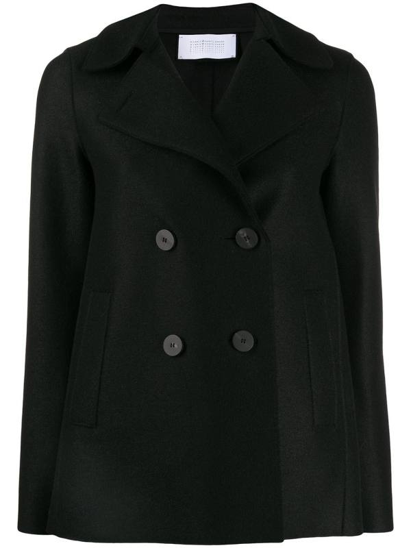straight double-breasted jacket