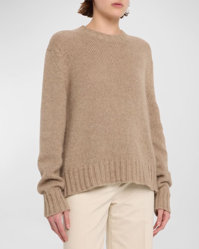Devyn Cashmere Crewneck Sweater