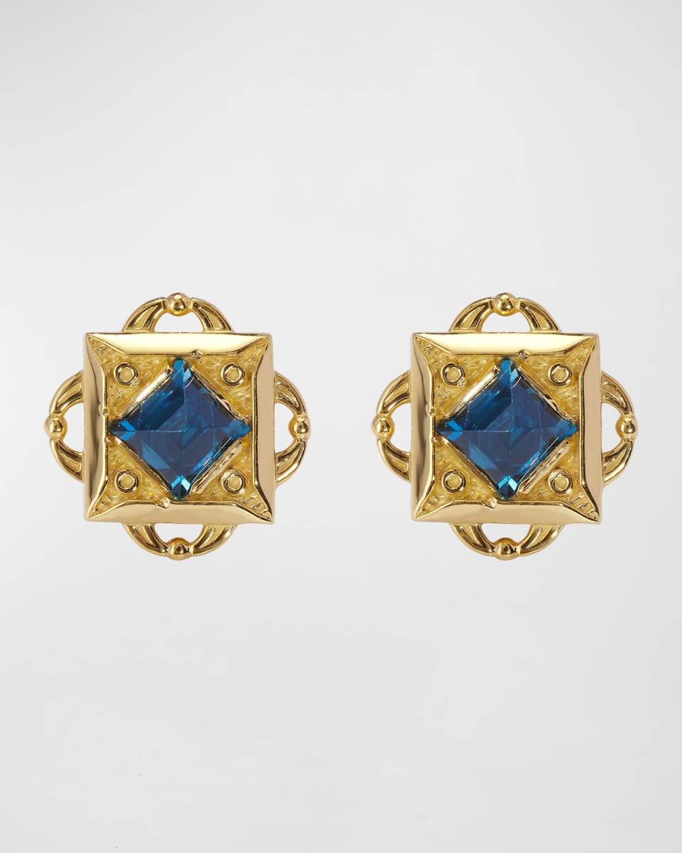 London Blue Topaz Earrings