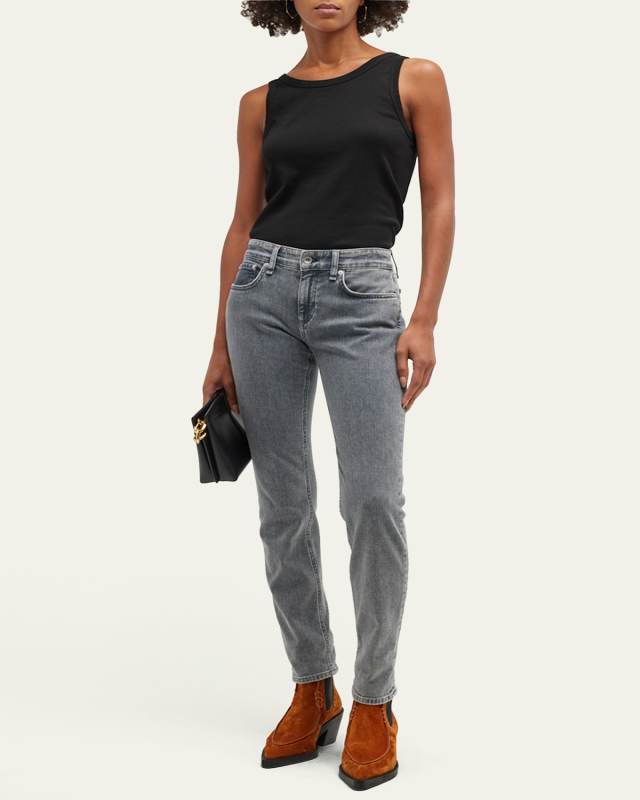 Dre Low-Rise Boyfriend Jeans