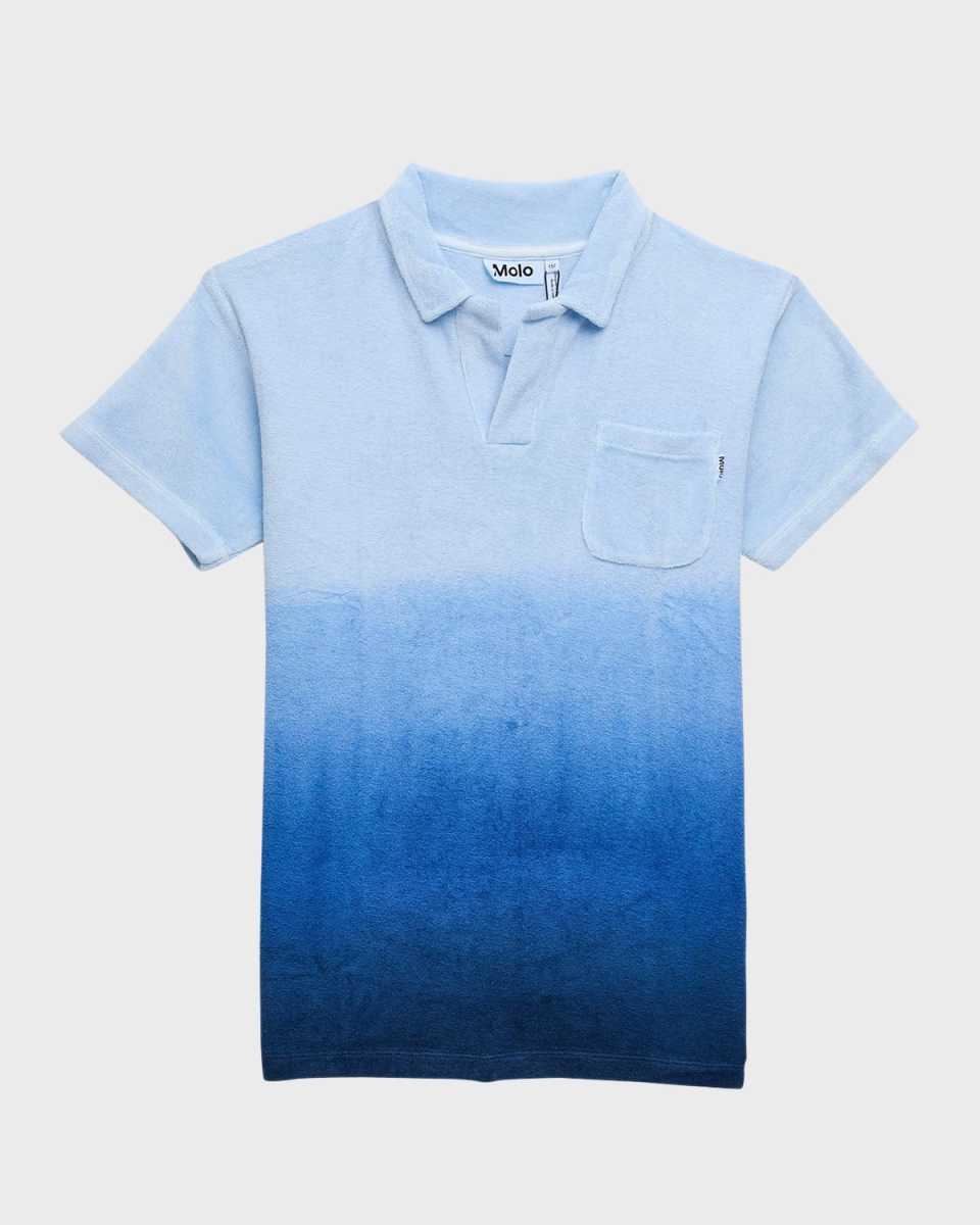 Boy's Randel Ombre Polo Shirt, Size 8-16