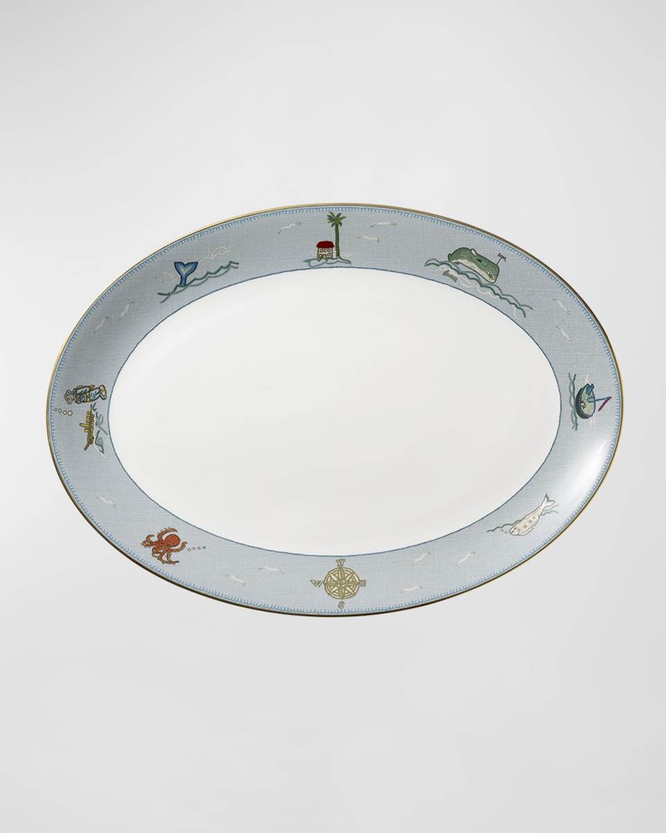 Sailor's Farewell Oval Platter