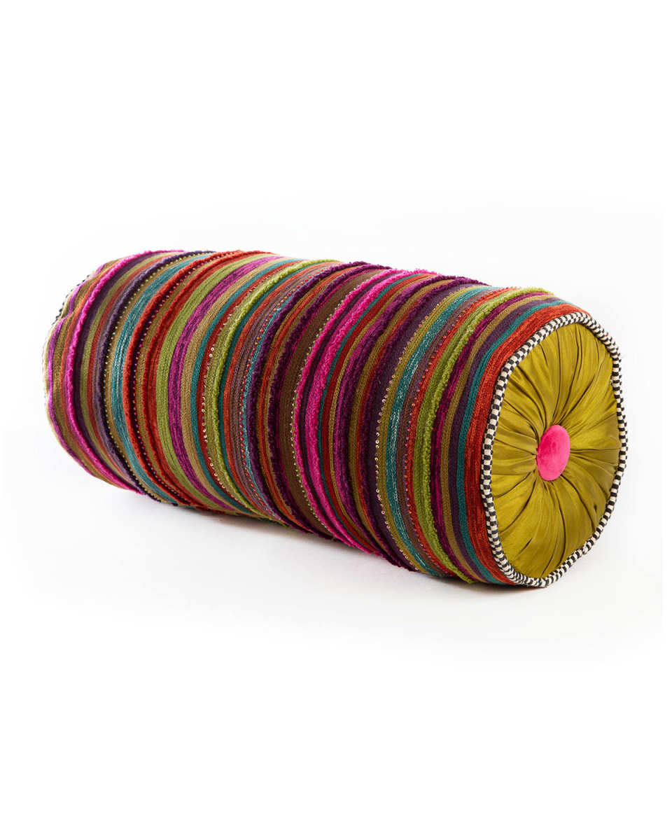 Paradise Stripe Bolster Pillow