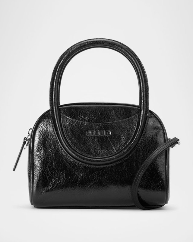 Maude Mini Bowler Top-Handle Bag