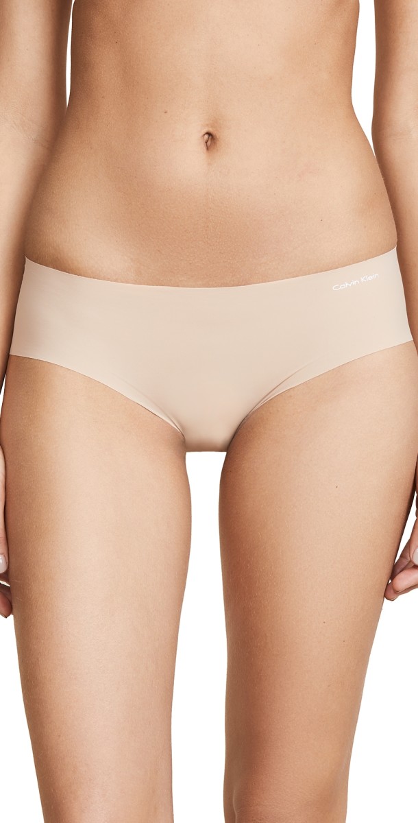 Calvin Klein Underwear Invisibles Hipster Panties White