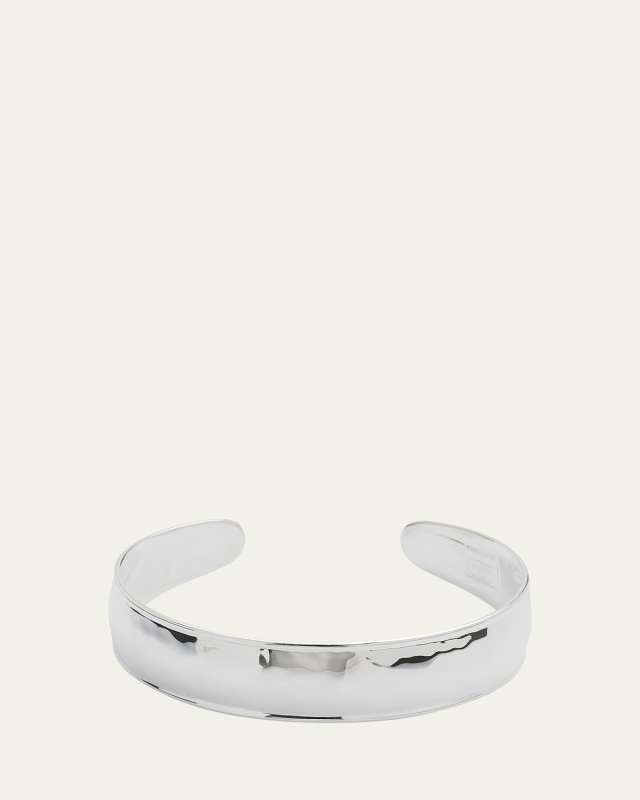 Goddess Tapered Cuff in Sterling Silver