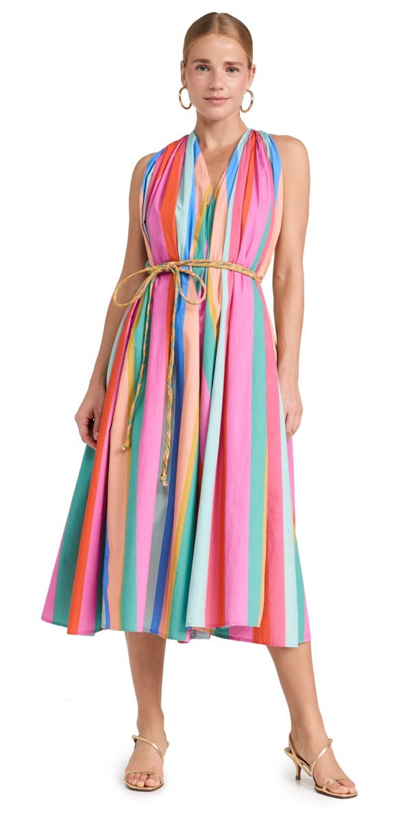 Mille Marilyn Dress Confetti Stripe