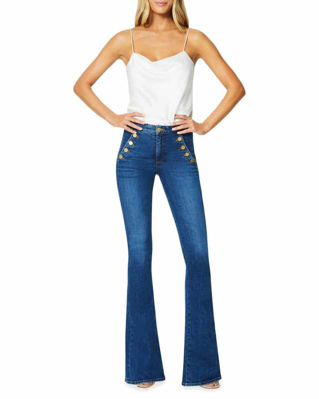Helena Mid-Rise Flare Jeans