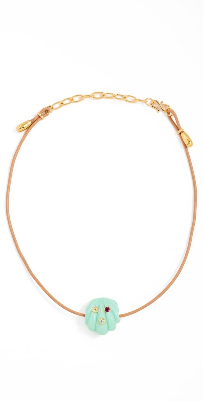 Lizzie Fortunato Mint Grotto Necklace Multi