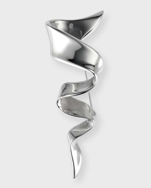Imitation Rhodium Electroplated Pin