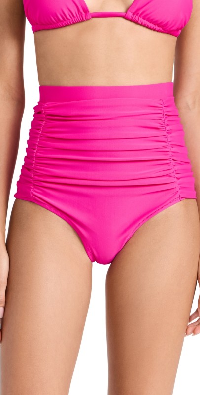 Brandon Blackwood High Waist Bottoms Hot Pink
