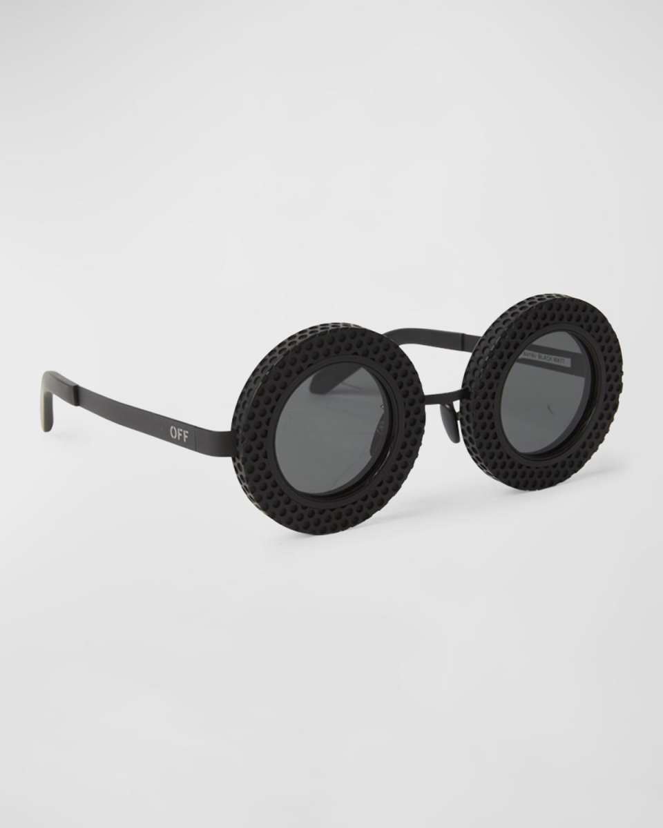 Chicago Acetate & Metal Alloy Round Sunglasses