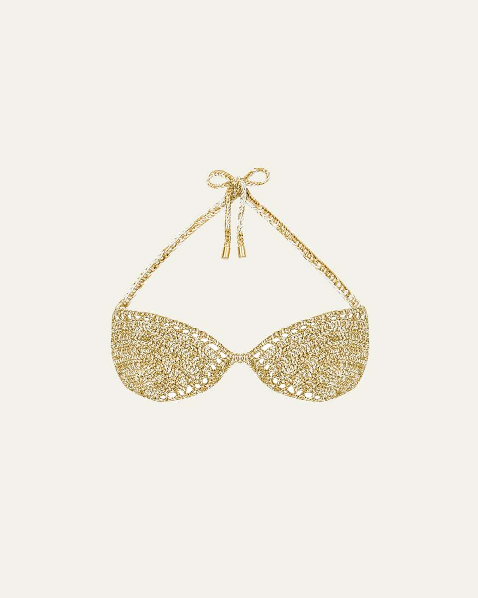 Firenze Willow Crochet Knit Bikini Top