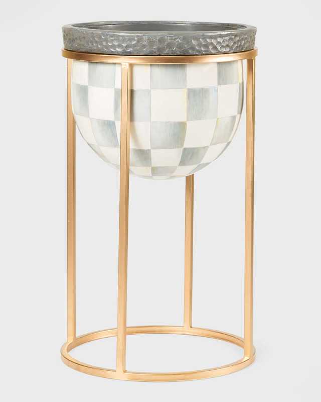 Sterling Check Plant Stand