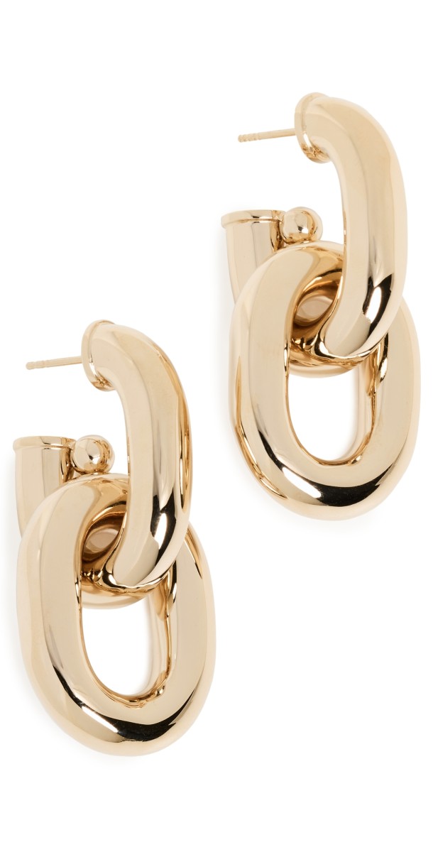 rabanne XL Link Hoops P710 Gold