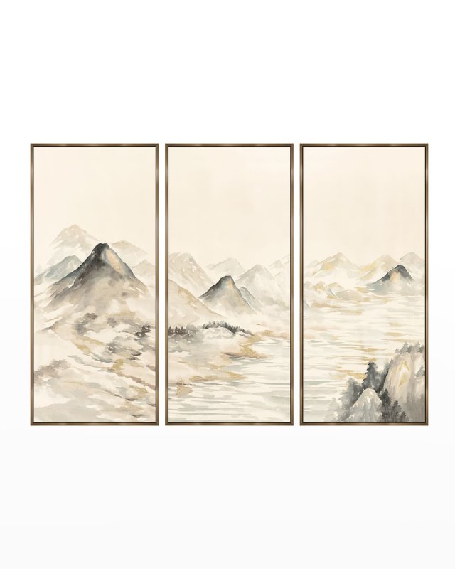 "Above The River" Canvas Wall Art
