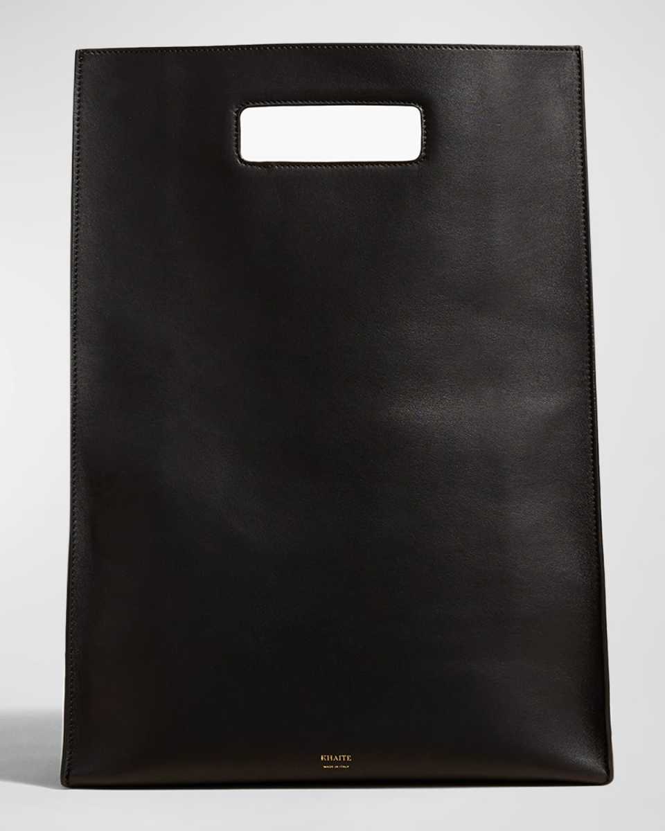 Hudson Fold-Over Flap Tote Bag
