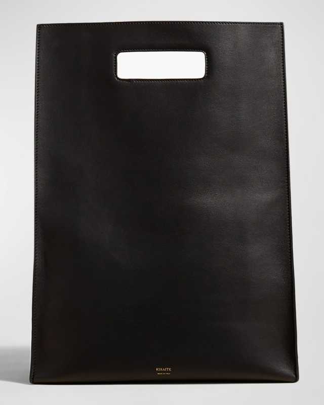 Hudson Fold-Over Flap Tote Bag