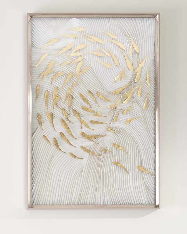 "Robat's School of Fish" Wall Art