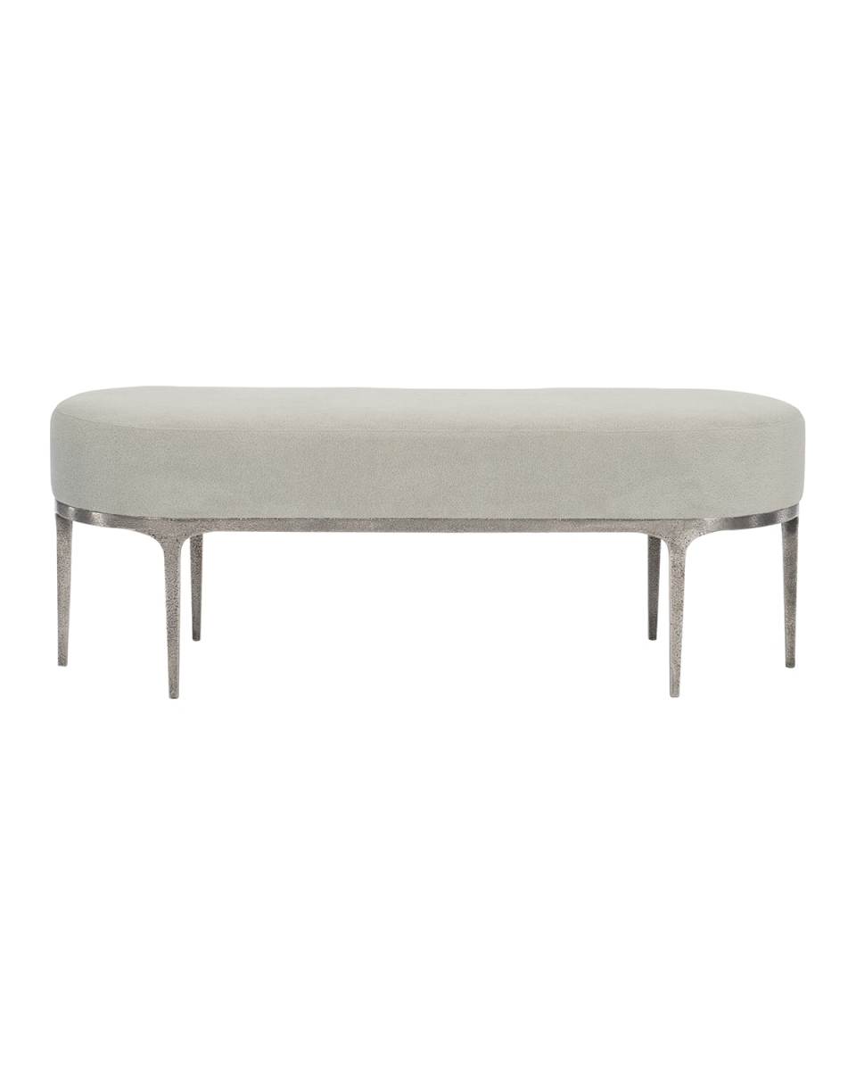 Linea Metal & Upholstered Bench