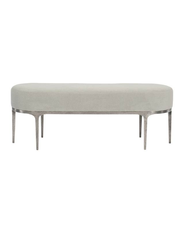 Linea Metal & Upholstered Bench