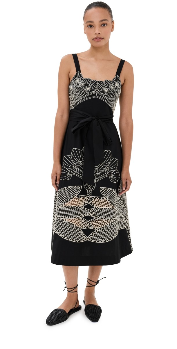 Figue Mariposa Dress Black