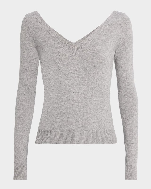V-Neck Cashmere Sweater