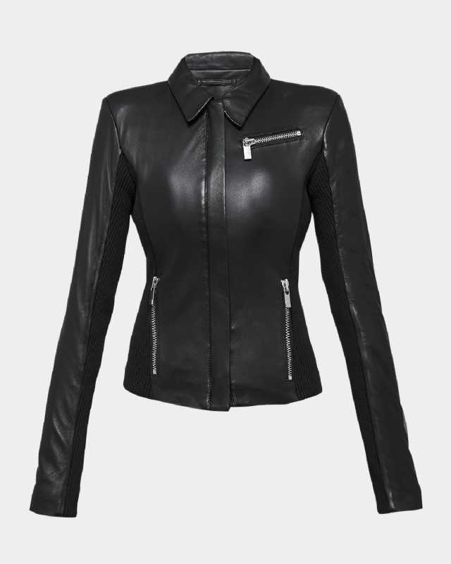Mrs Smith Upcycled Leather Jacket