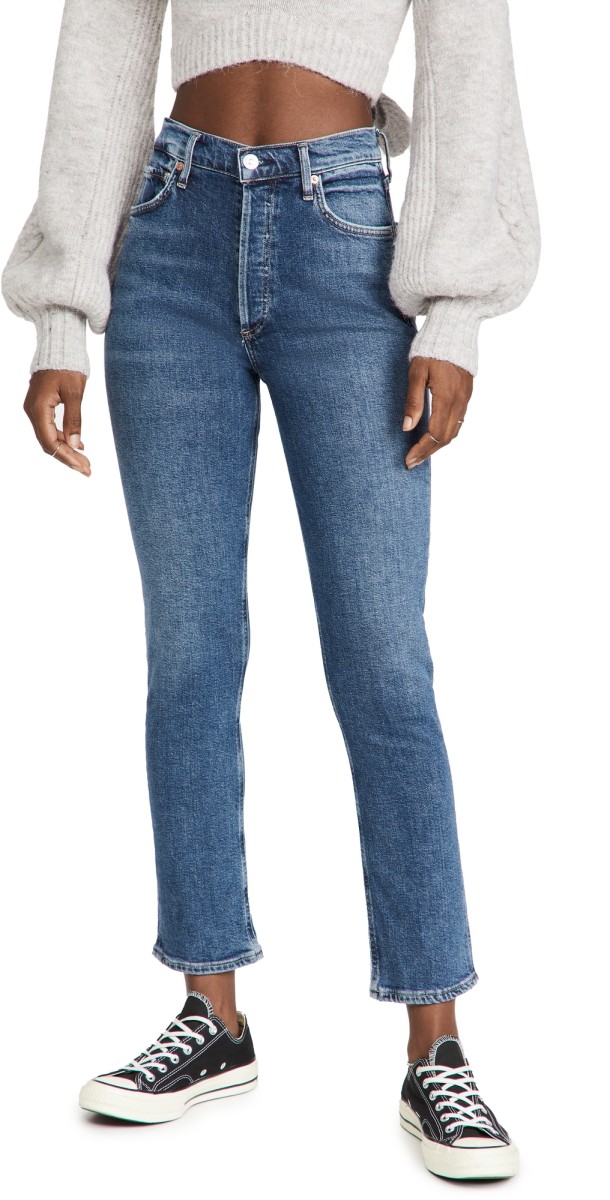Citizens of Humanity Charlotte High Rise Straight Jeans Dance Floor