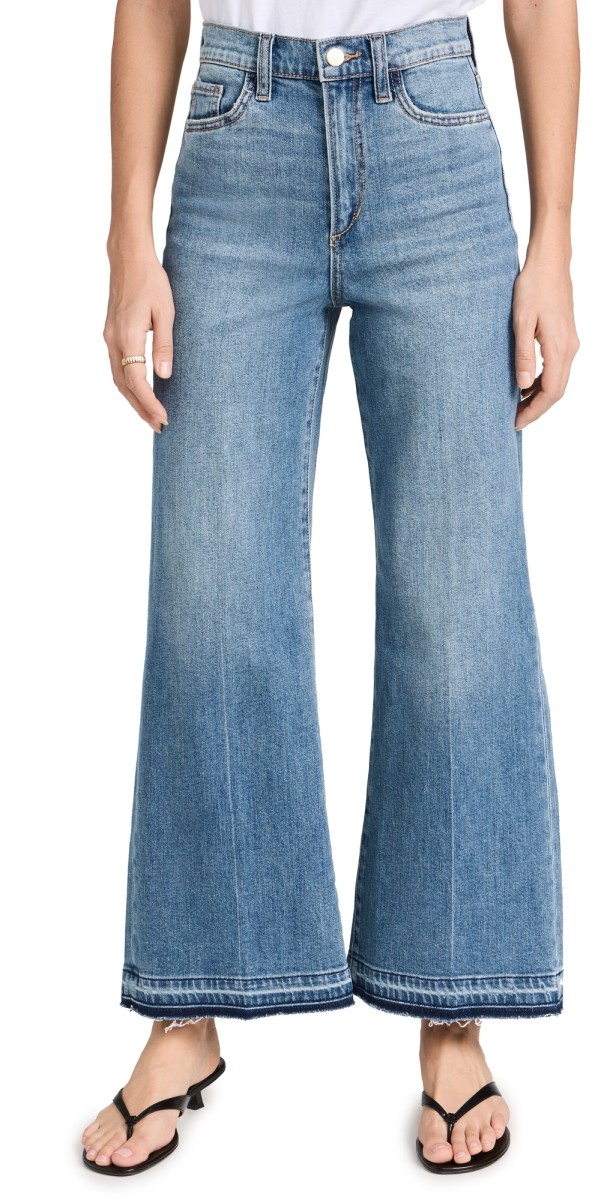 Joe's Jeans The Mia Wide Leg Ankle Jeans Well Done