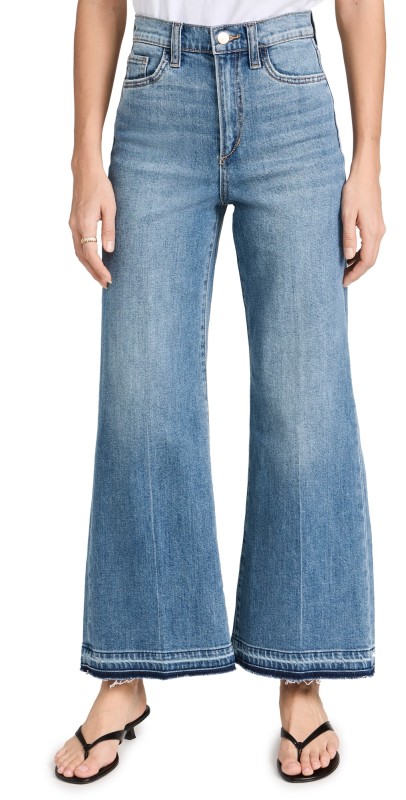 Joe's Jeans The Mia Wide Leg Ankle Jeans Well Done