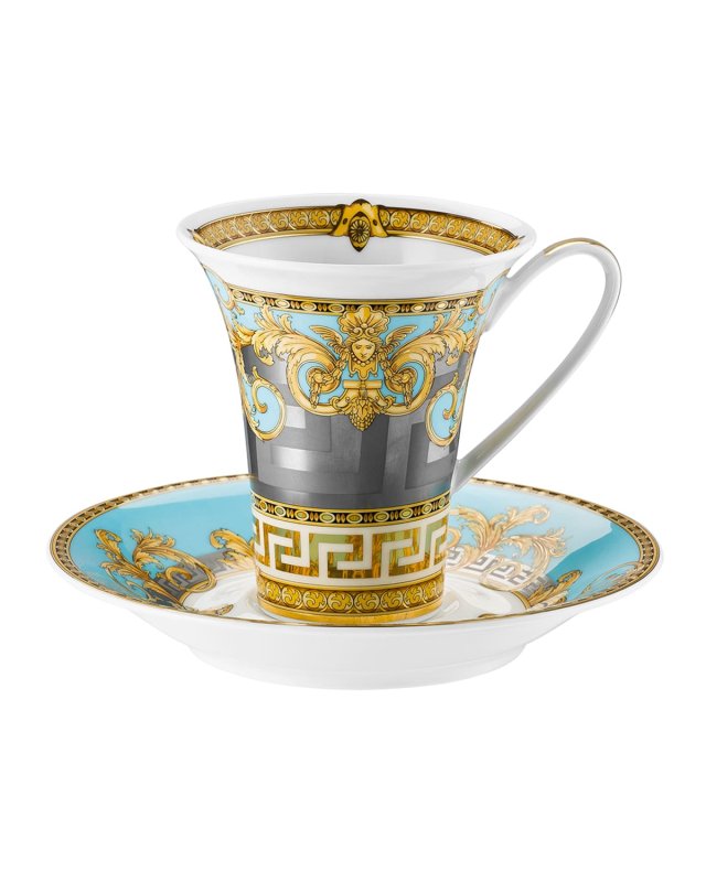 Prestige Gala Bleu Coffee Cup & Saucer