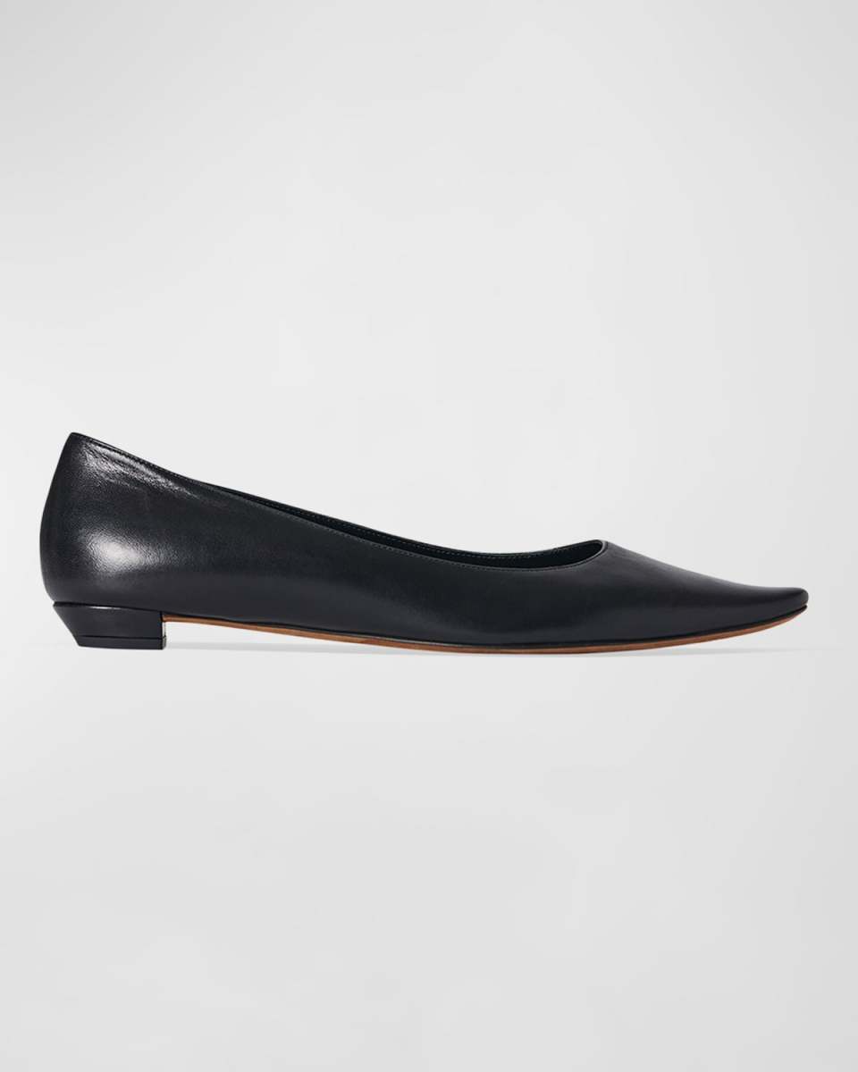 Claudette Leather Ballerina Flats