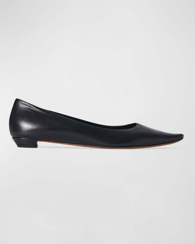 Claudette Leather Ballerina Flats