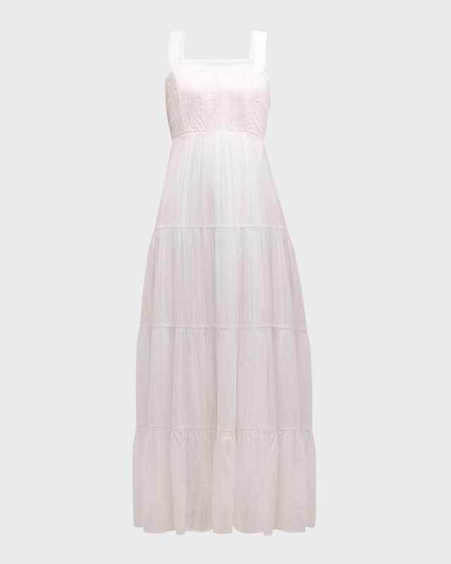 Ginseng Tiered A-Line Maxi Dress