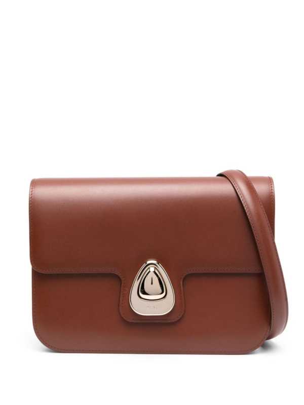 Astra leather shoulder bag
