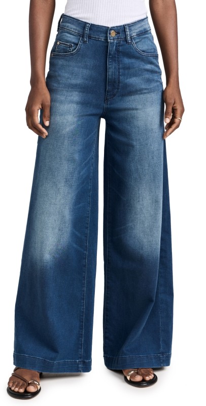 DL1961 Hepburn Wide Leg Jeans Orlena