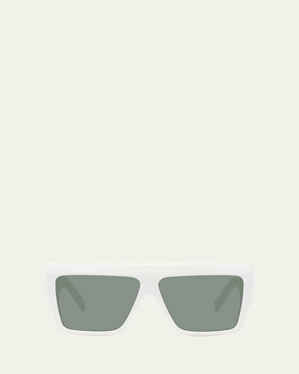Chunky Rectangle Acetate Sunglasses