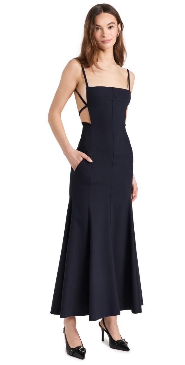 Philosophy di Lorenzo Serafini Maxi Dress Dark Blue