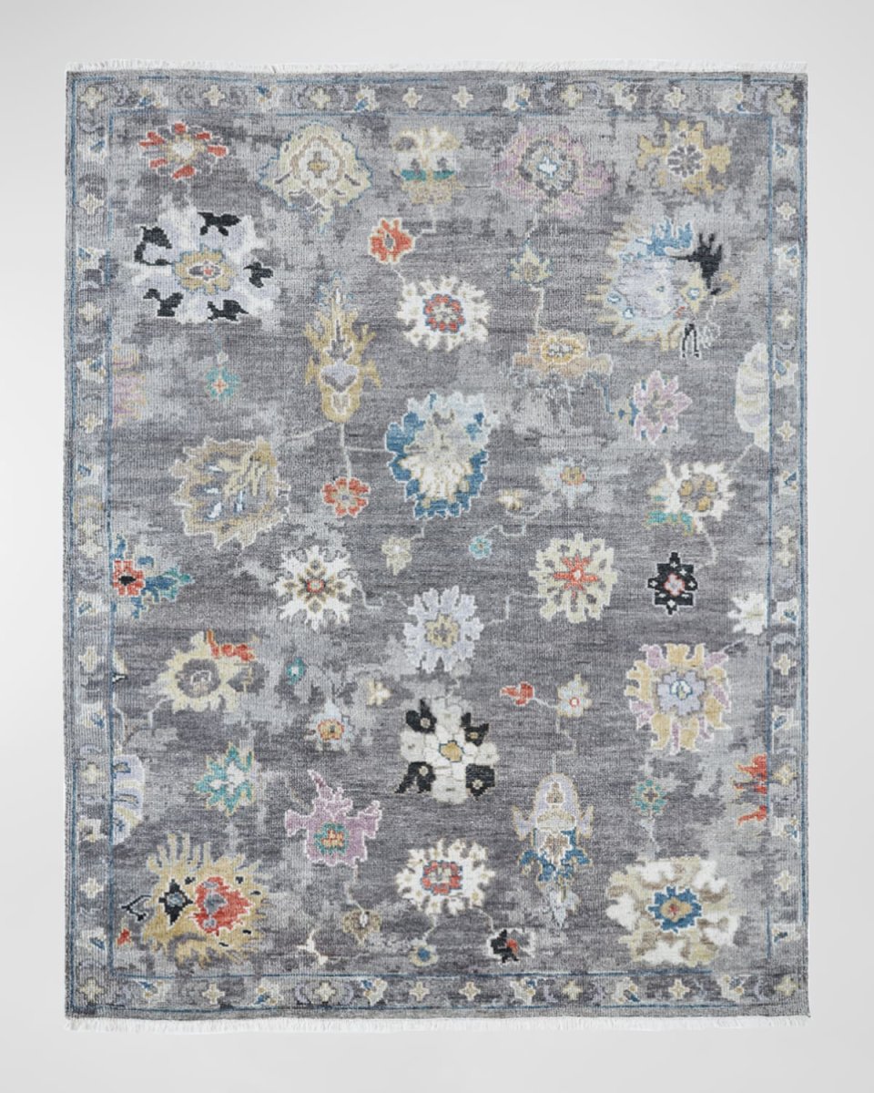 Iris Hand-Knotted Rug, 8' x 10'