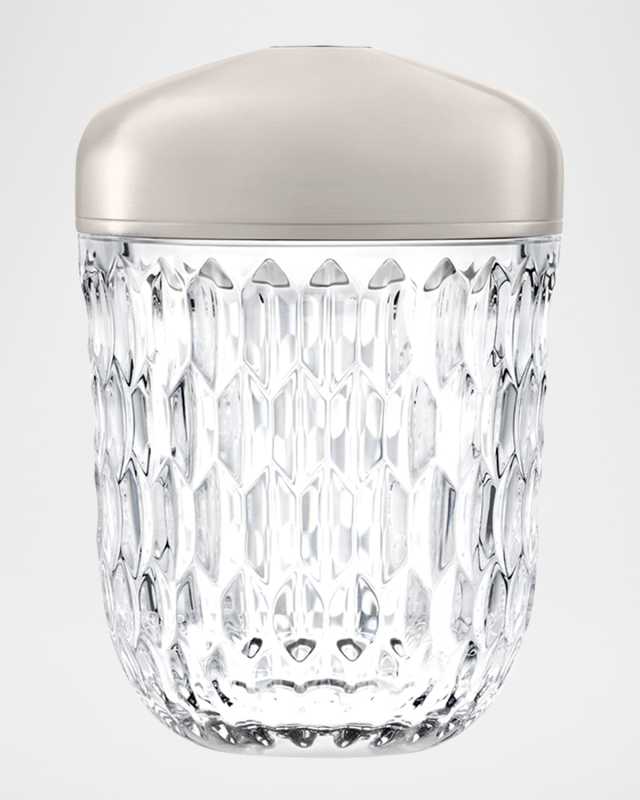 Folia Mini Portable Lamp, Silver