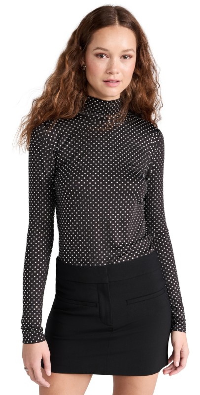 Veronica Beard Parke Top Black
